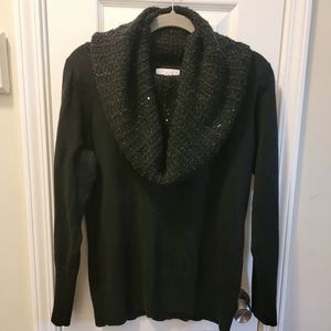 New York & Company Cowl Neck Sweater - M